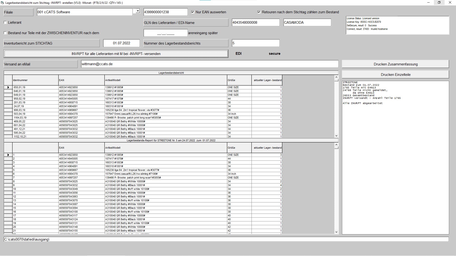 Elektronischer Datenaustausch - cCATS Software und Consulting